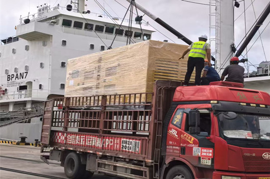 Two Comler silent generator sets have been shipped to the Republic of Kiribati.